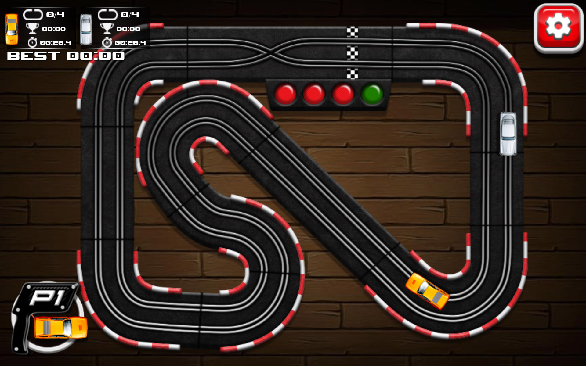race car track game
